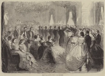 Gran baile en París dado por el Conde de Morny